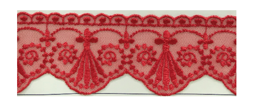 NET CUT LACE:2-1/8" (D-51-4286)