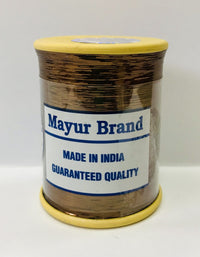 Mayur Metallic Yarn — 10 Pieces, 10000 m Each (MAYU/YARN-COLS)