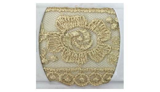 NET-CUT LACE;15Y (13.7MT)4.38CM) (D-2943)