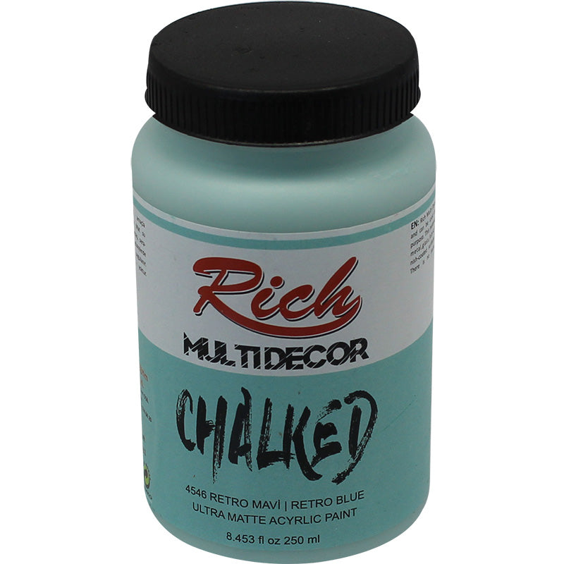 CHALKED ACRY.PAINT-250ML (MULTI DECOR-250CC)