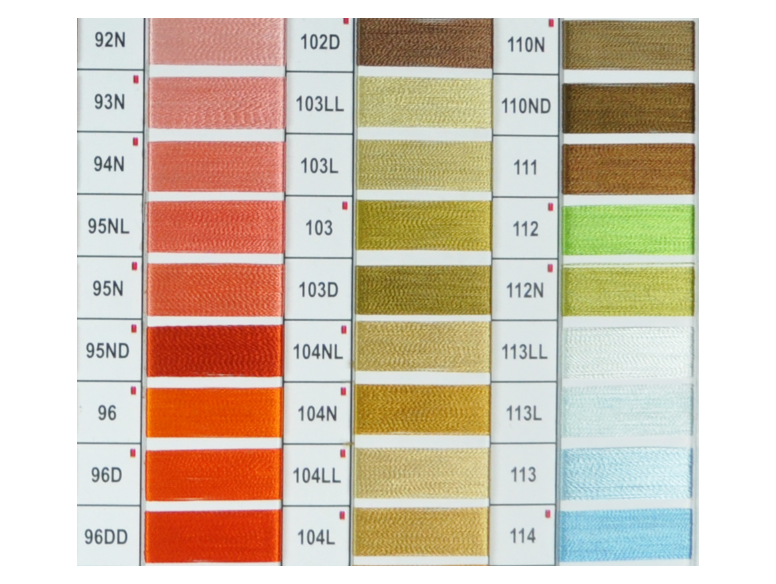 VISC.RAY.EMB THREAD:10PC (MAB-RJ)