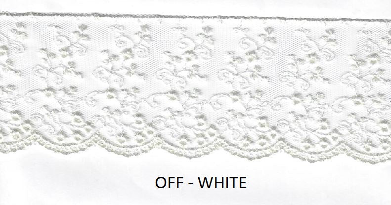 NET-CUT LACE:15Y (13.7M):6.25CM) (D-44-4028)