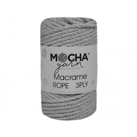 MACRAME ROPE:3PLY:250GRM~40MTR (MOCHA/ROPE)