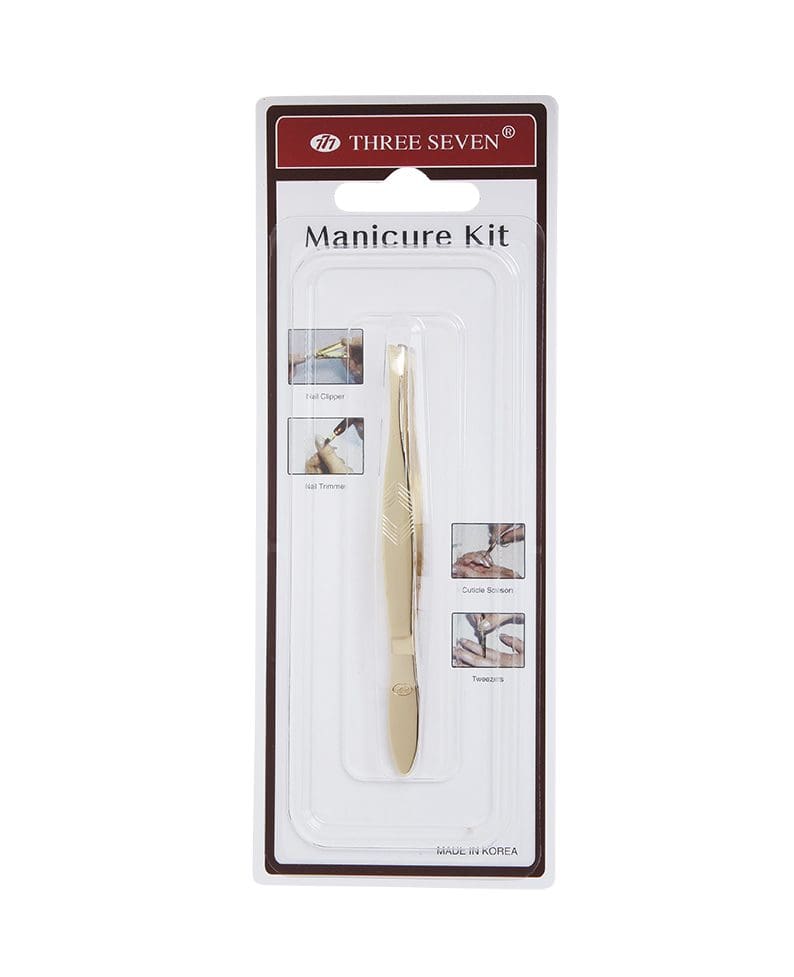 TWEEZERS W/GOLD PLATED (T-523)