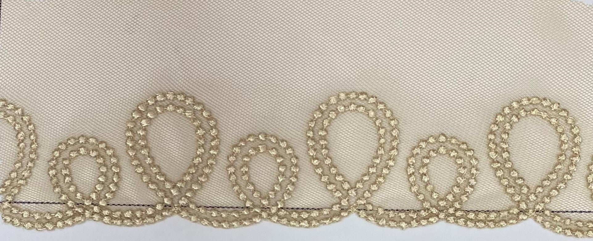 NET-CUT LACE;15Y:2-3/4" (D-44-4006)