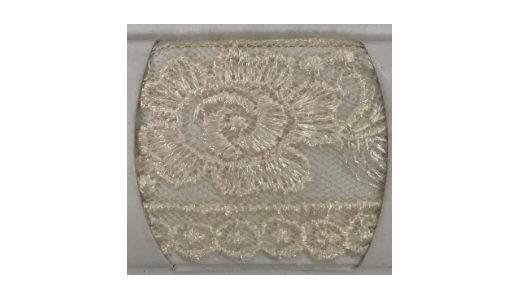 NET-CUT LACE;15Y (13.7MT)4.38CM) (D-2943)