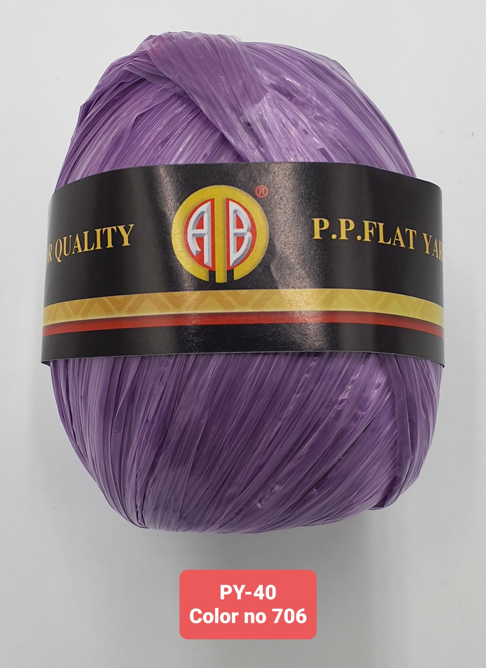 P P FLAT YARN:40GX10BLS (PY-40)