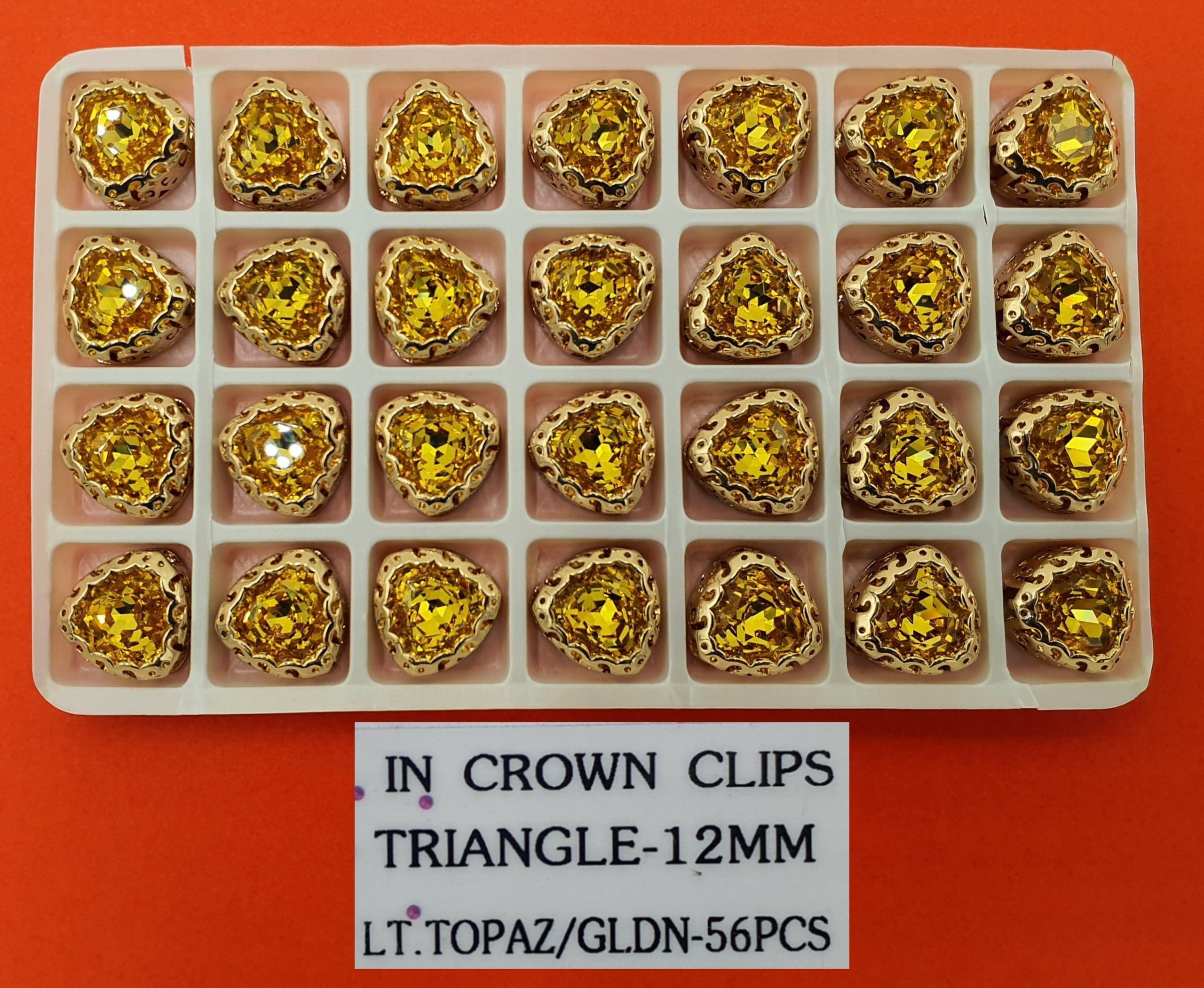 CRTSTAL STONE:56PC (TRIANGLE-12X12)