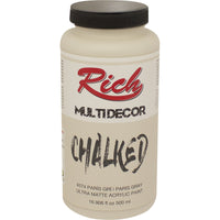 Chalk-Finish Acrylic Paint – 500 ml (MULTI DECOR-500CC)