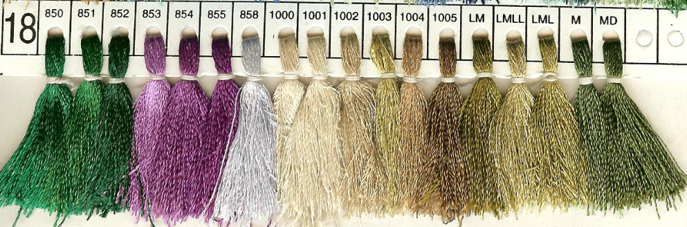 VISCOSE RAYON EMB.THREAD:10PC (ZAMZAM)