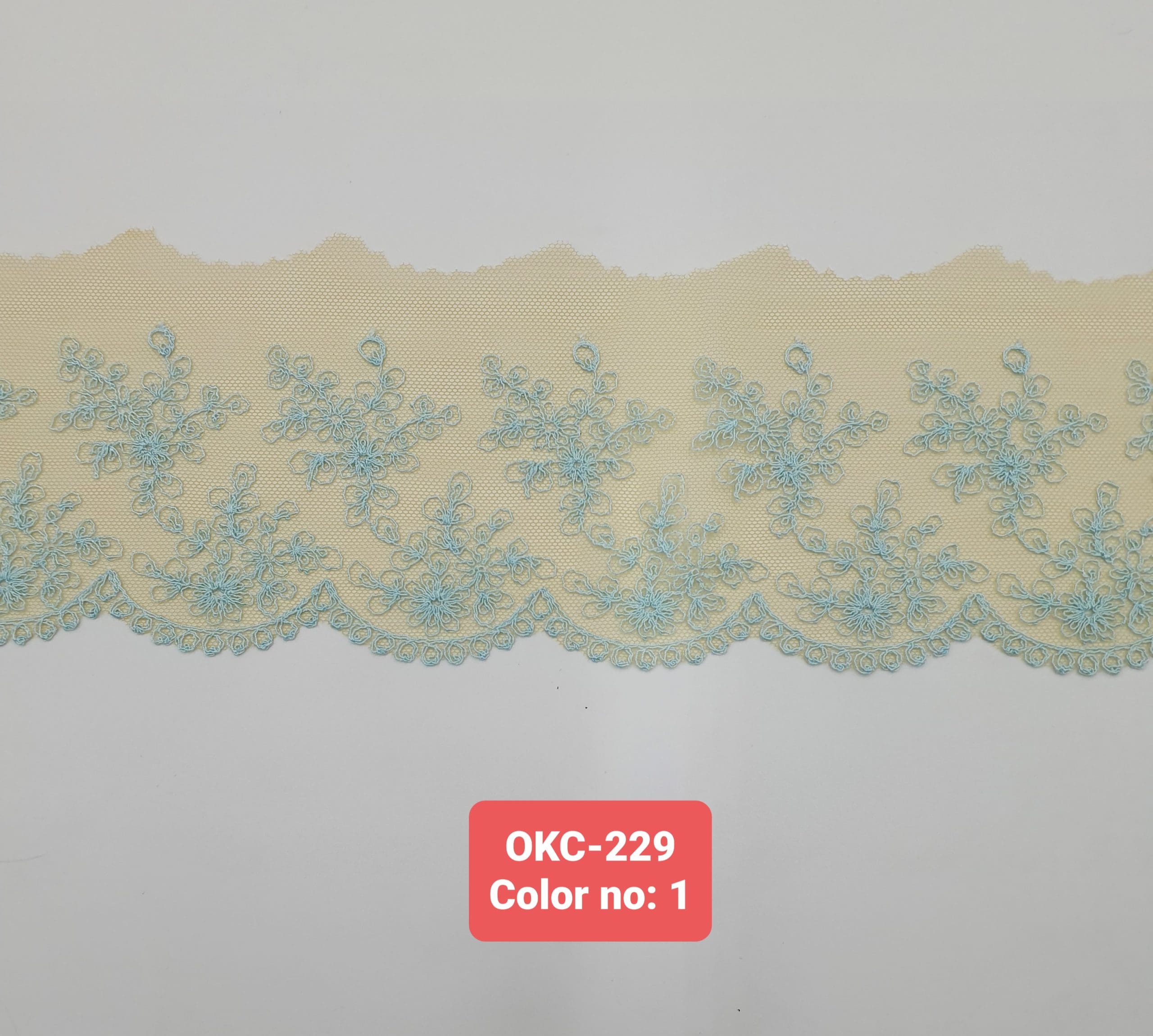 TULLE EMB.LACE (OKC-229)