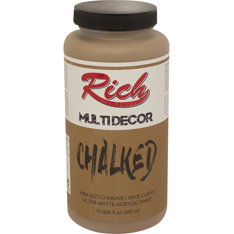 CHALKED ACRY.PAINT-500ML (MULTI DECOR-500CC)