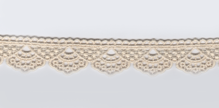 CH.LACE W/TEX::13.7MT:2.55CM (TX60-1051)