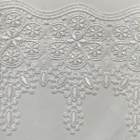 Chemical-Cut Lace Trim – 15 yd × 7-1/4 in (MA54-1136)