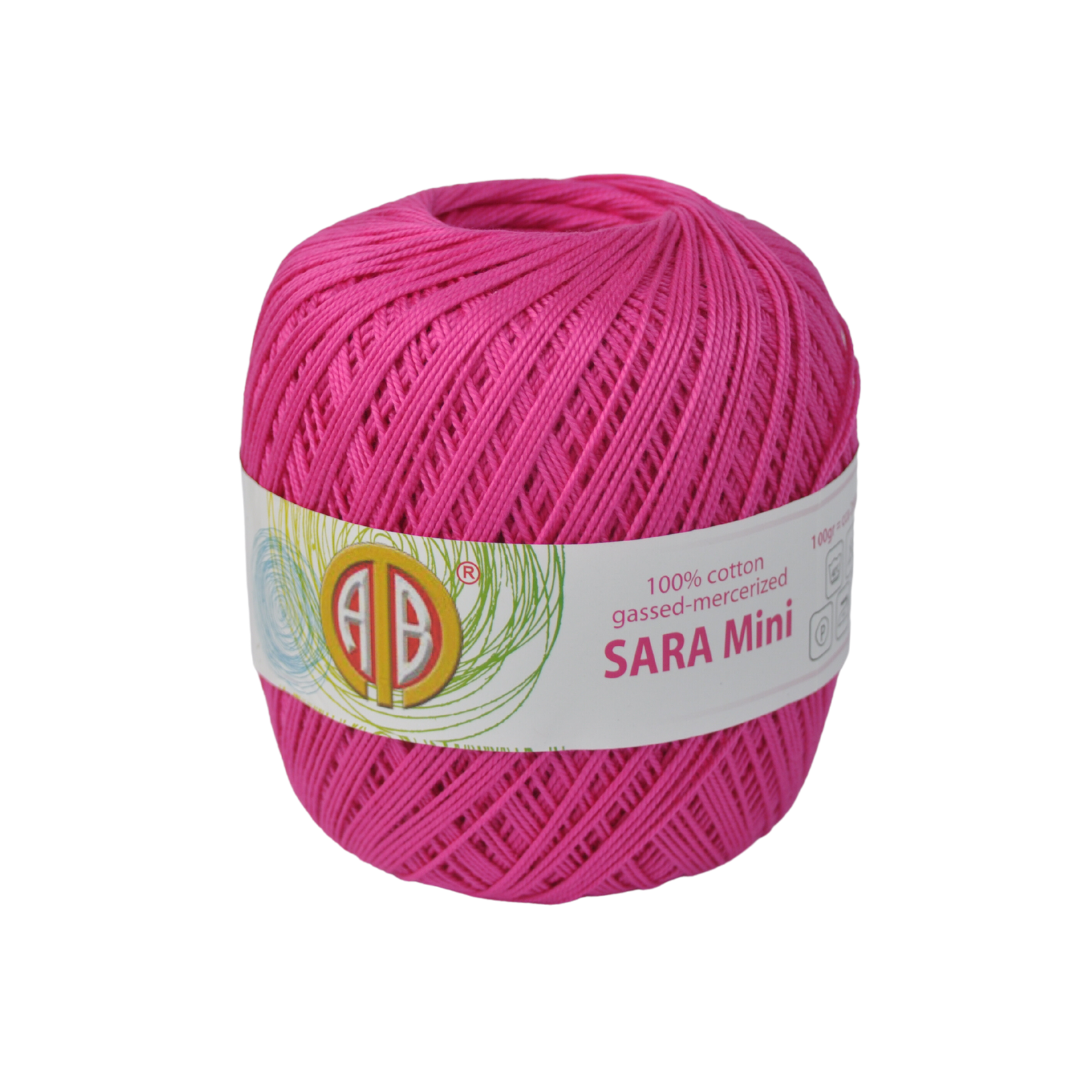 100%COT.YARN:100GRx3BL (300GRM) (SARA MINI/3)