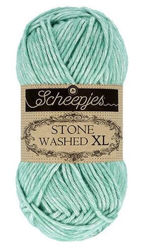 Scheepjes Stone Washed XL Cotton/Acrylic Yarn — 50 g × 5 (SCHE/STONE WASH-XL)