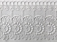 Chemical-Cut Lace Trim – 15 yd × 3-5/8 in (MA55-1074)