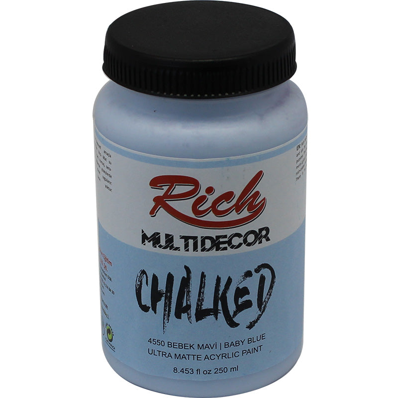 CHALKED ACRY.PAINT-250ML (MULTI DECOR-250CC)