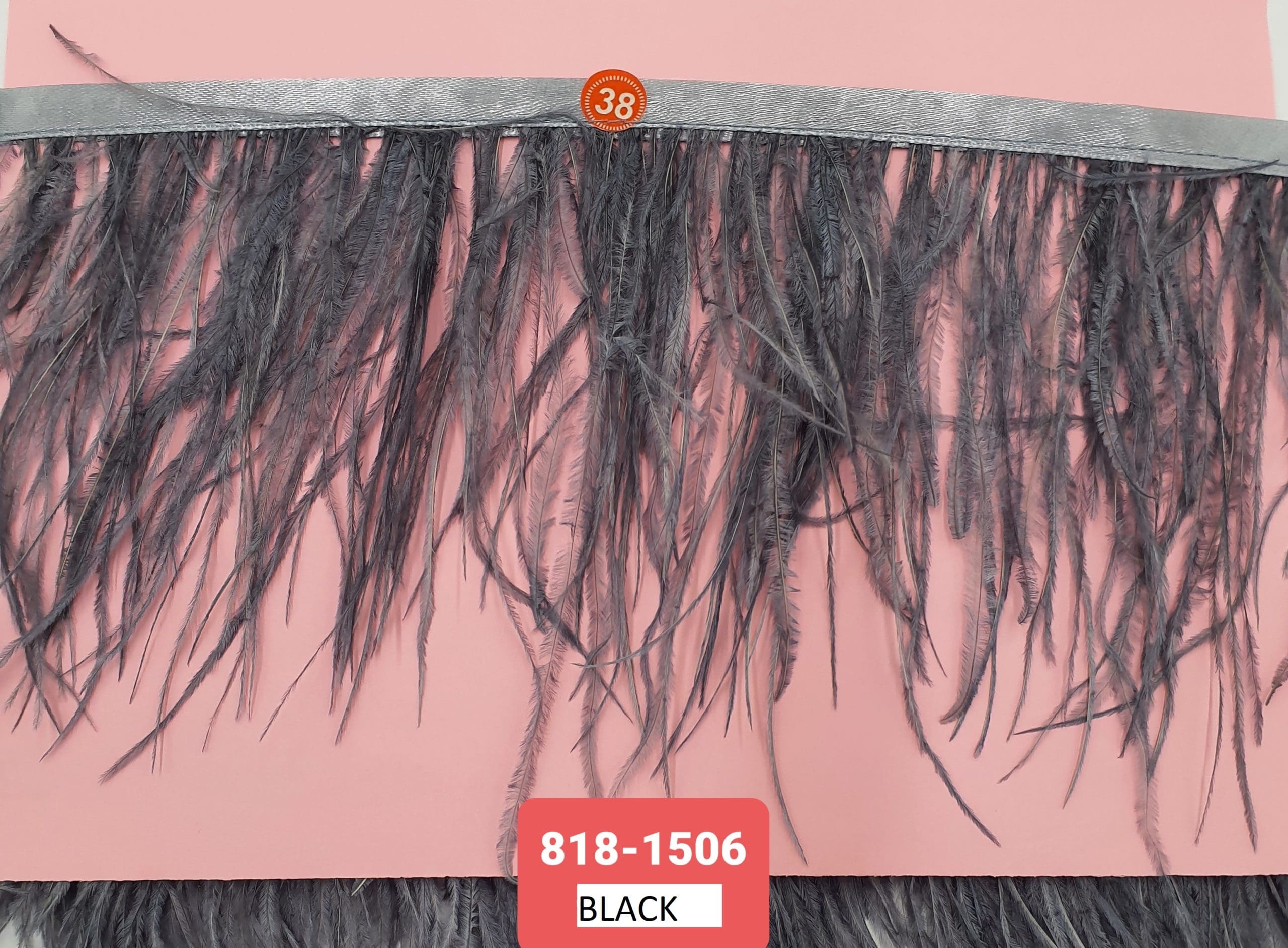 OSTRICH FEATHER TRIMMING:5Y (818-1506)