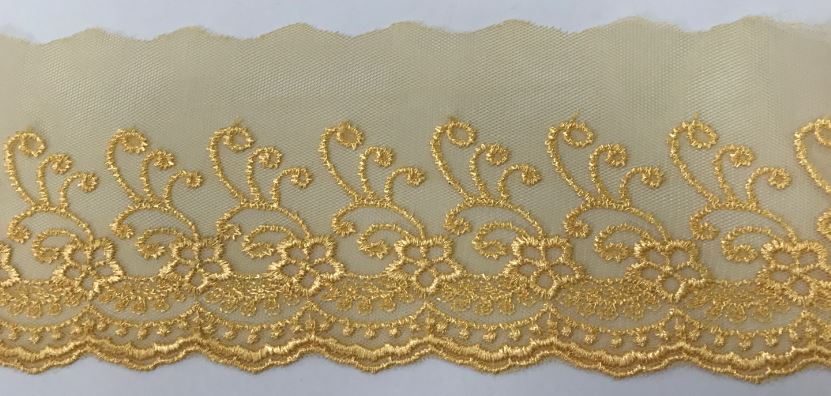 NET-CUT LACE:15Y (13.7MT)3-1/4") (D-2935)