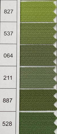 YKK Invisible Zippers – Pack of 10 (CHC-36/50CM-10PC)