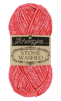Scheepjes Stone Washed Cotton/Acrylic Yarn — 50 g × 5 (SCHE/STONE WASH)