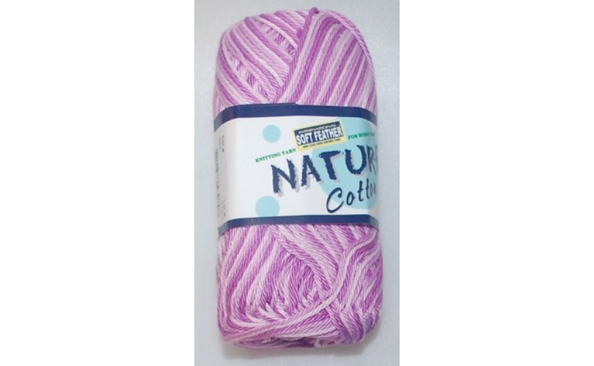 KNIT.YARN COT;10BLx50G (1/2KG) (FC-205C)