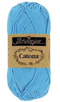 Scheepjes Catona Mercerized Cotton Yarn — 50 g × 5 (SCHE/CATONA-5PC)