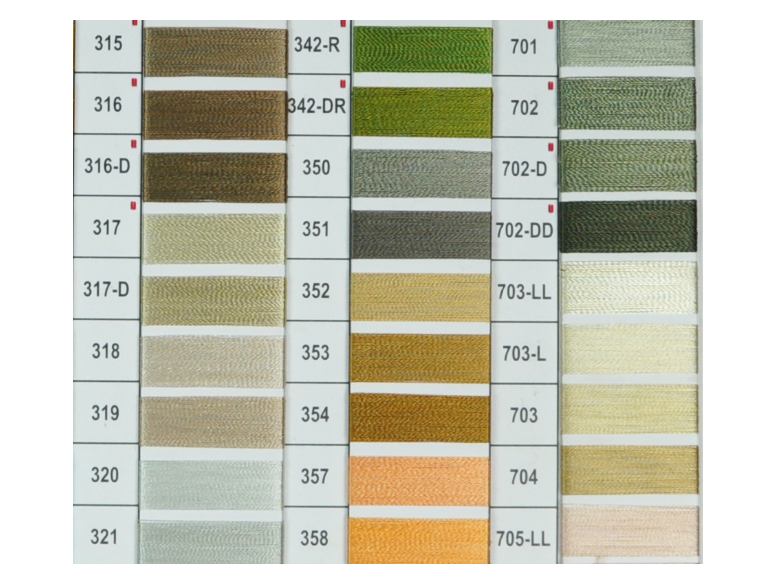 VISC.RAY.EMB THREAD:10PC (MAB-RJ)