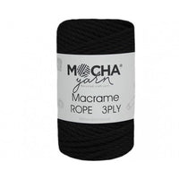 3-Ply Macrame Rope – 250g, Approx. 40m (MOCHA/ROPE)