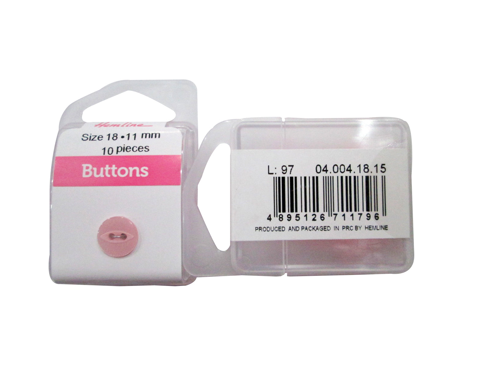 EYE BUTTON#18:3CRD/BOX (BOX/04.004.18.15)