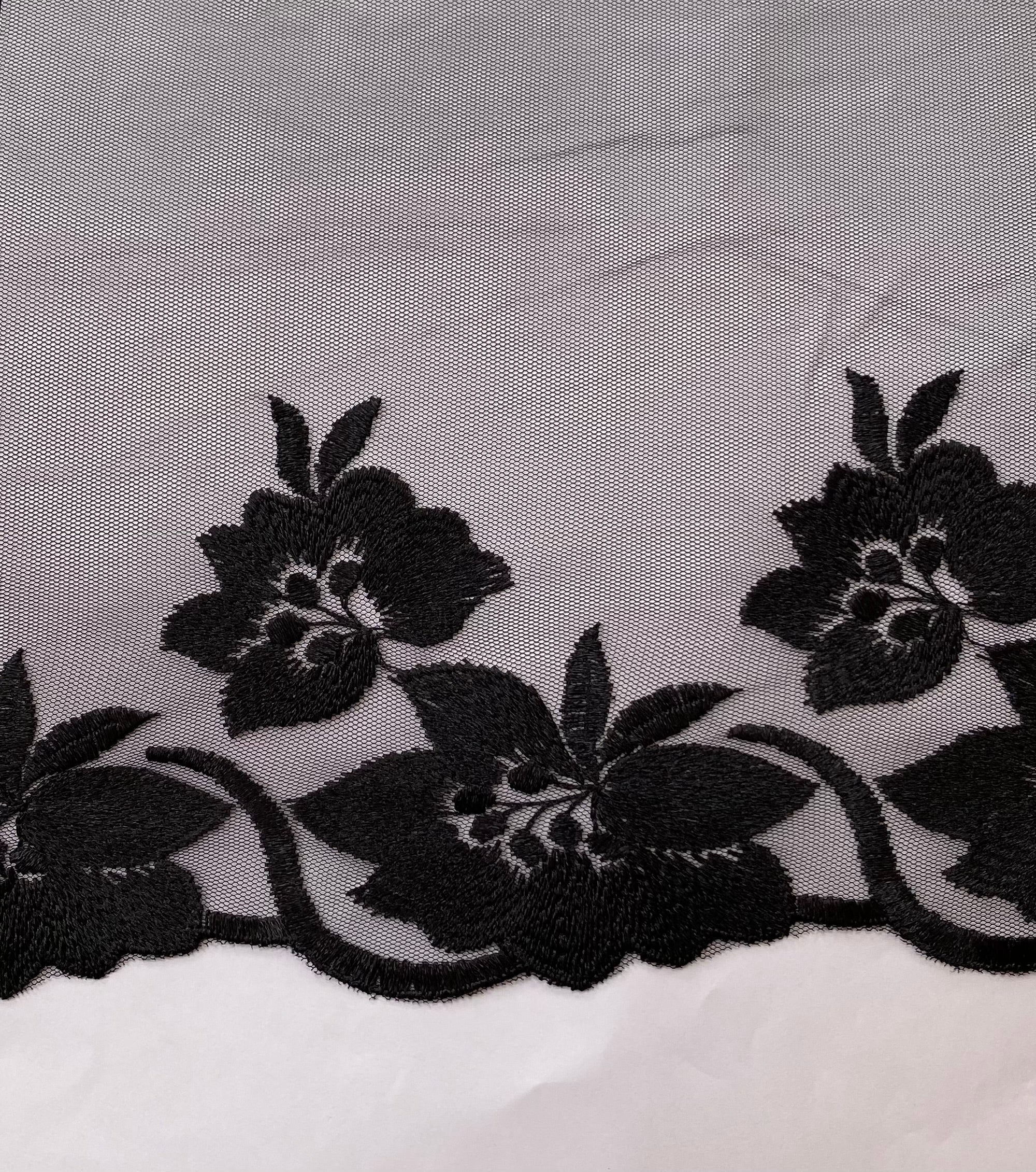 NET-CUT LACE:9" (D-53-4378/COL)