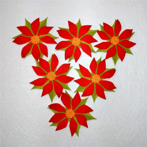 FELT APPLIQUE IRON FIX:6PC (DK-FELT/IRON)