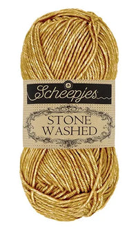 Scheepjes Stone Washed Cotton/Acrylic Yarn — 50 g × 5 (SCHE/STONE WASH)