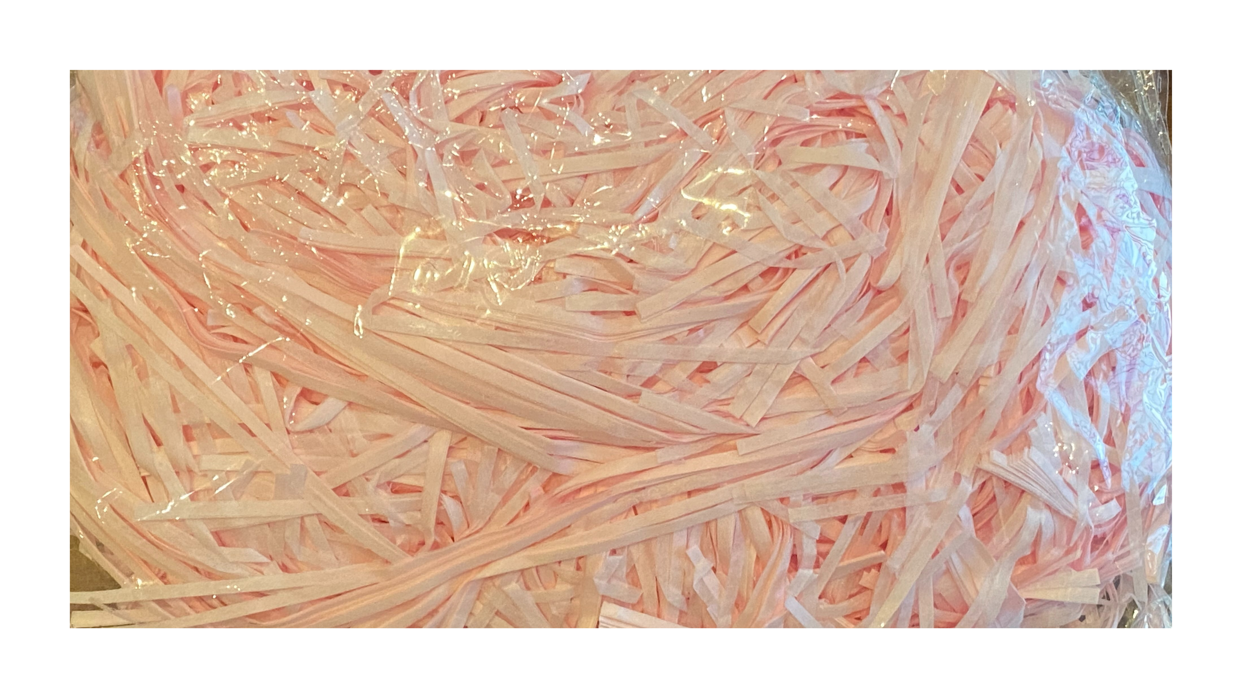 NON WOVEN SHREDDINGS:100GRM (SHREDDED PAPER)