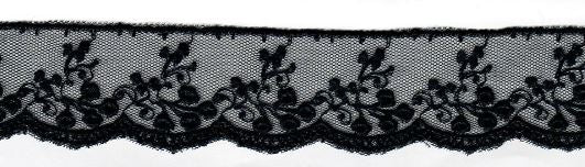 NET-CUT LACE:15Y (13.7MT)3.45CM) (D-44-4029)