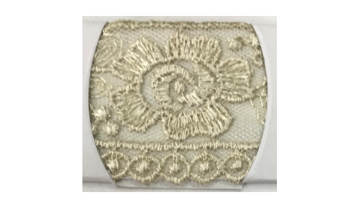 NET-CUT LACE;15Y (13.7MT)4.38CM) (D-2943)