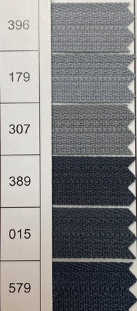 YKK Invisible Zippers – Pack of 10 (CHC-36/50CM-10PC)