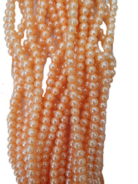 Plastic Round Beads – 5 mm, 30 in strand (KM/5MM-PX30)