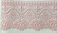 Chemical-Cut Lace Trim – 15 yd × 3-3/4 in (MA1925)
