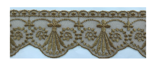 NET CUT LACE:2-1/8" (D-51-4286)