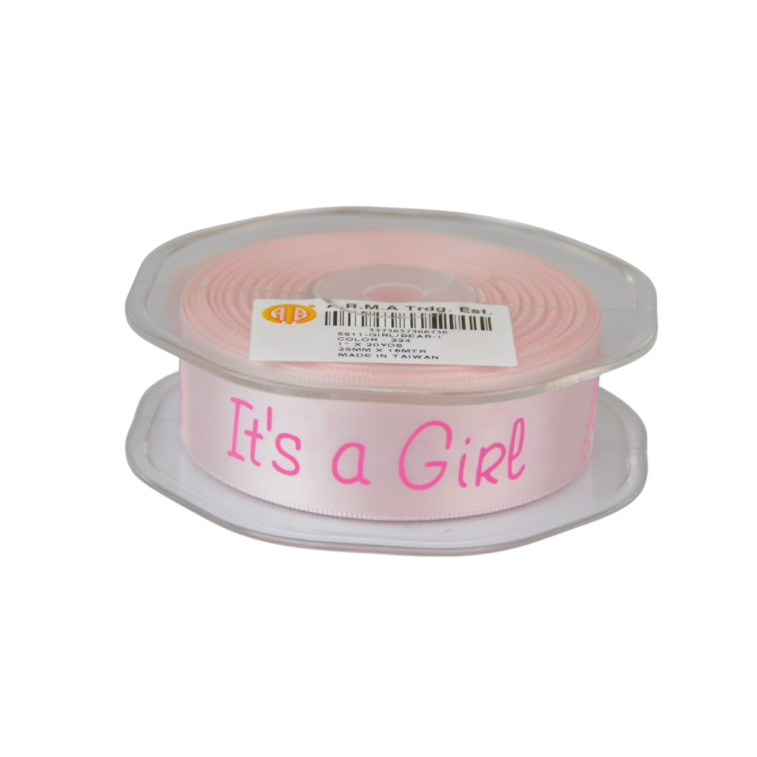 RIBBON:20YDS (5511-GIRL/BEAR-1)