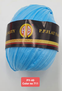 PP Flat Yarn — 40 g × 10 Balls (PY-40)