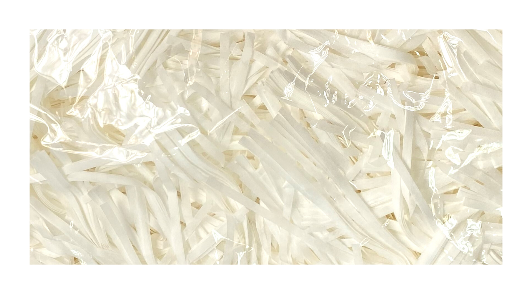 NON WOVEN SHREDDINGS:100GRM (SHREDDED PAPER)