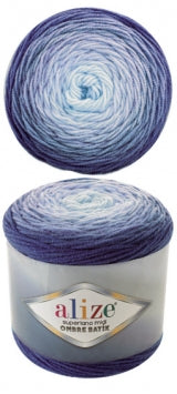 ACY/PL.YARN:2BLx300GR (600grm) (ALIZE/SUP.MIDI OMBRE)