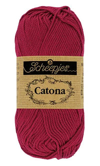 Scheepjes Catona Mercerized Cotton Yarn — 50 g × 5 (SCHE/CATONA-5PC)