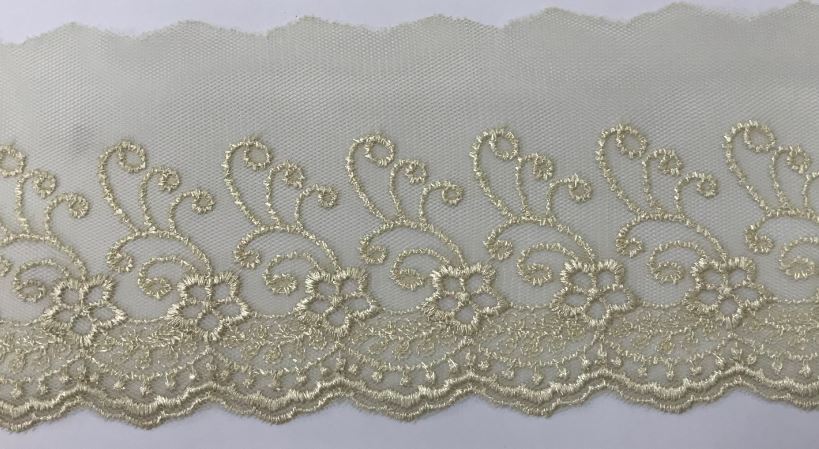 NET-CUT LACE:15Y (13.7MT)3-1/4") (D-2935)