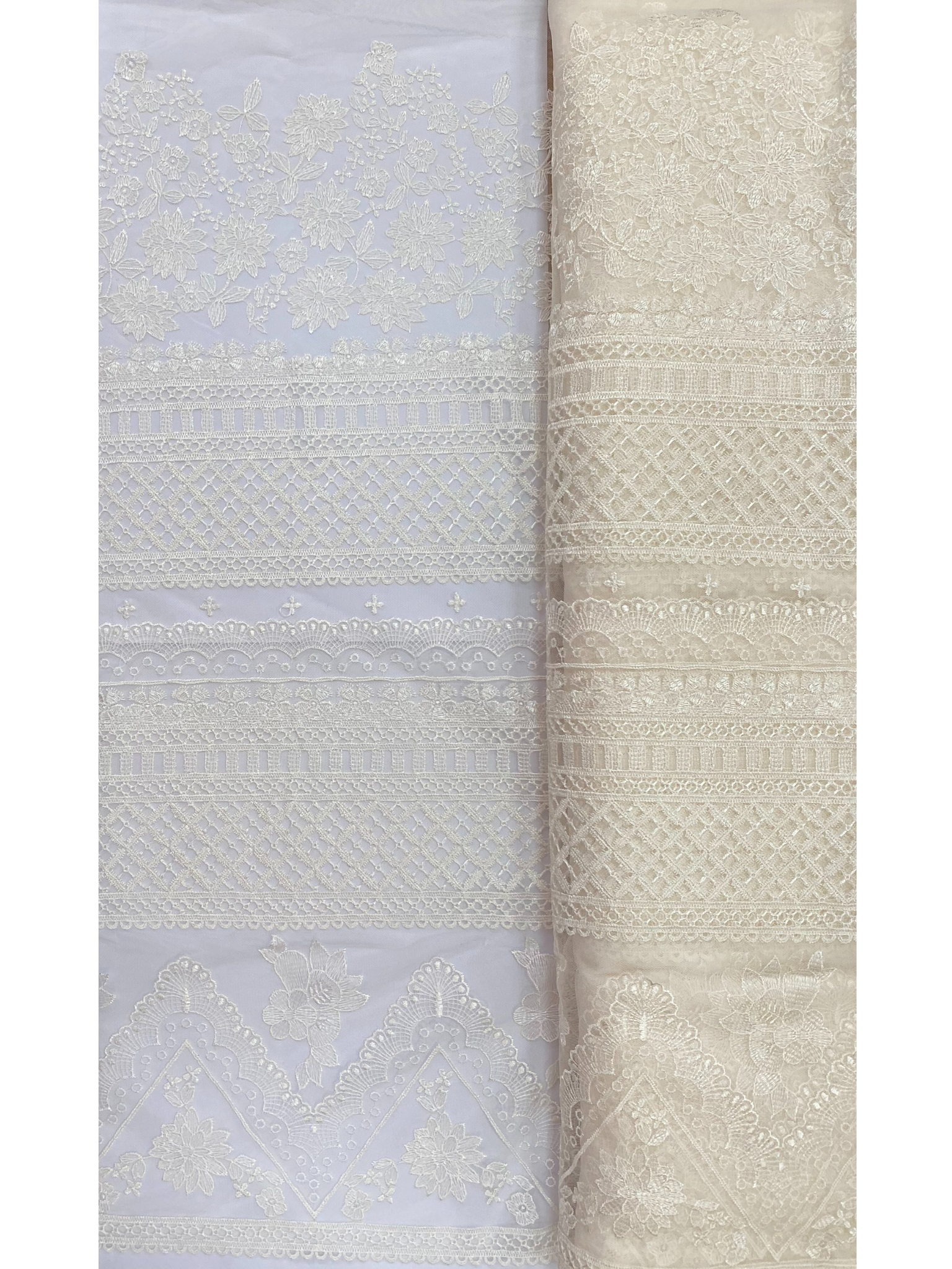 POL NET CUT LACE:15Y:81.25CM (D-57-4028)