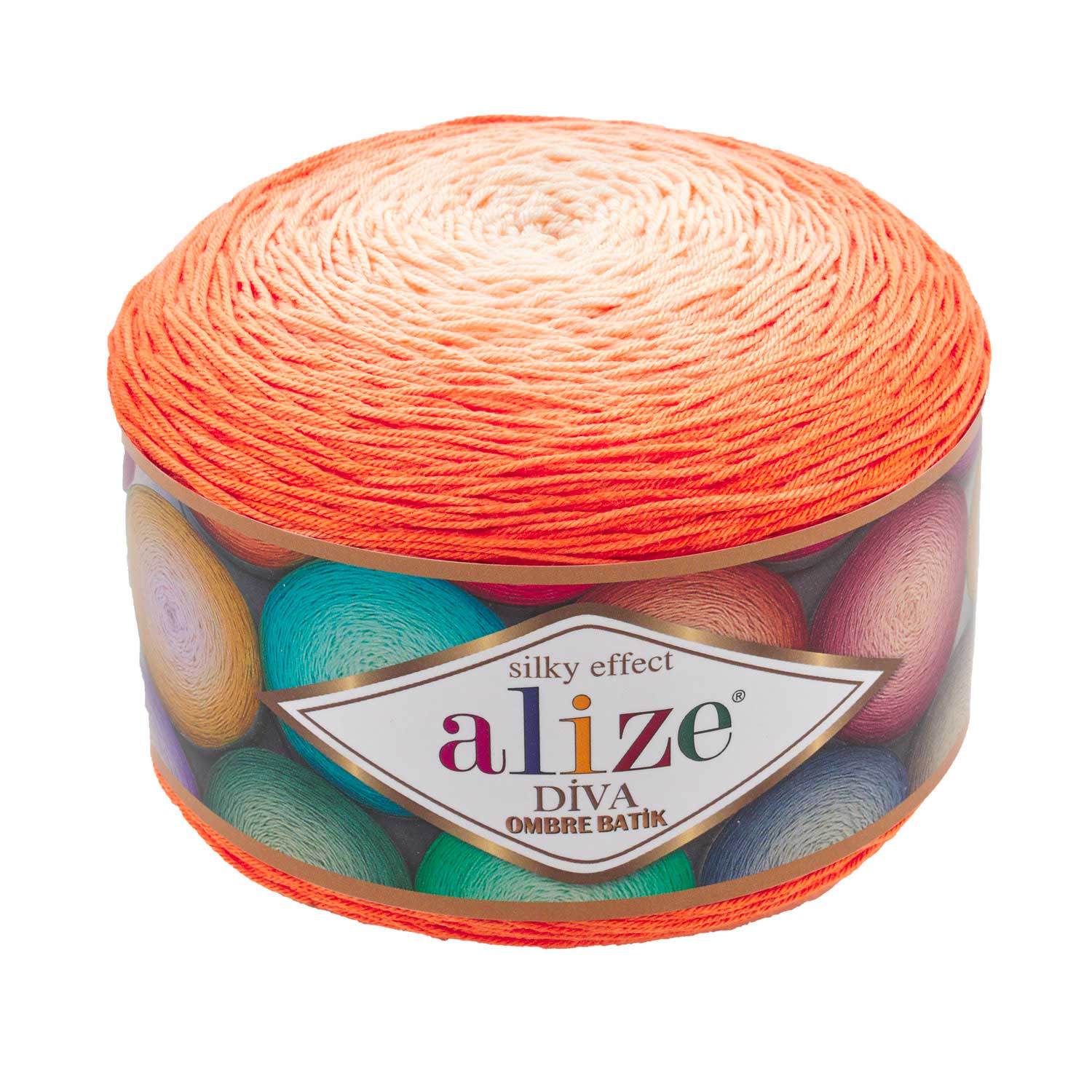 ACR.YARN:250GRx2 (500GRM) (ALIZE/DIVA OMBRE-B)