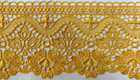 Chemical-Cut Lace Trim – 15 yd × 3-3/4 in (MA1925)
